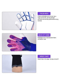 Gonice Soccer Goalkeeper Gloves for Adults, Training Gloves Gear, Goalkeeper Gloves Extra Strong Grip and Non-Slip Unisex for Indoor and Outdoor Training and Match  - Image 3