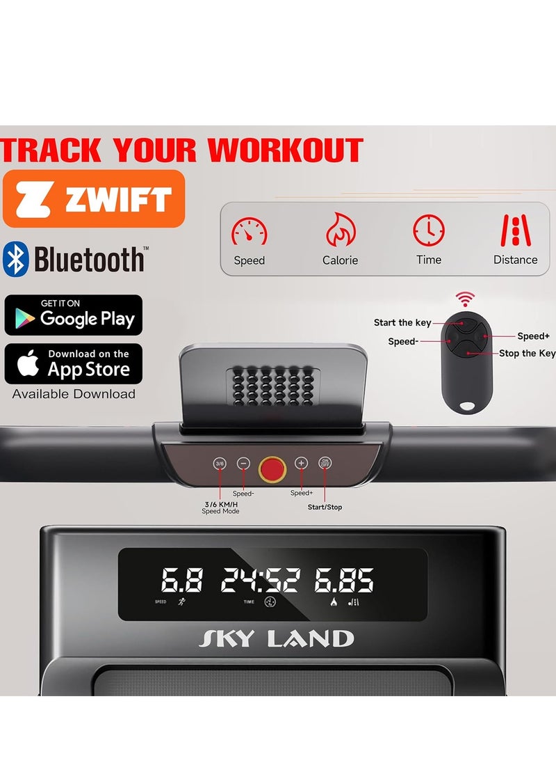 Sky Land Foldable Treadmill for Home Use| Walking Pad Treadmill with Bluetooth, Remote Control  - Image 5