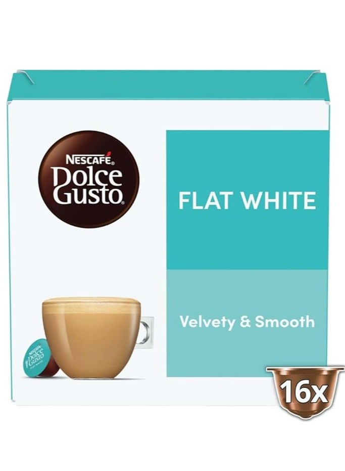 nescaf_dolce_gusto Flat white 16 Coffee Capsules 187.2g pack of 3 - Image 3