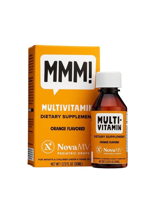 NovaFerrum NovaMV Multivitamin Supplement for Infants and Toddlers 50 mL - Image 1