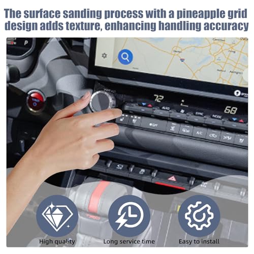 Azucyzi Volume Knob Replacement for 2022-2025 Toyota Tundra & Sequoia – Radio Control Knob Compatible with Toyota Tundra Interior Accessories, Upgrade Center Console Button (1 Pack) - Image 4