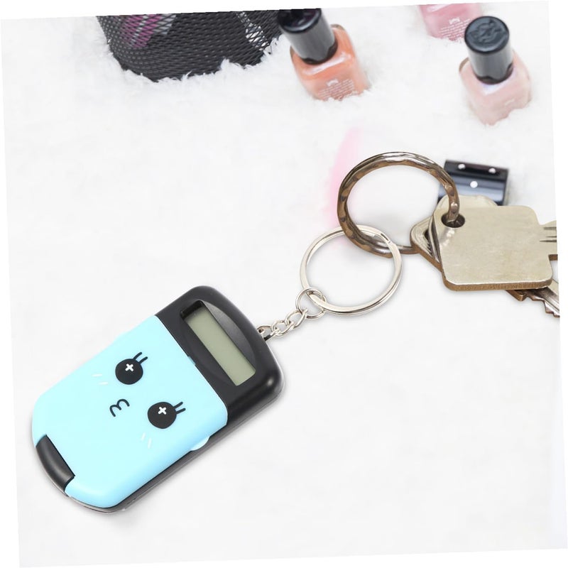Kisangel 2Pcs Portable Mini Calculator Set for Students and Office Use Compact Cartoon Arithmetic Calculators with Black Shell Battery Powered for School and Travel - Image 5
