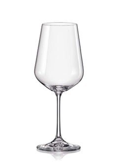 Crystalex Crystalex Goblet Red Wine Glass sIesta 400ml, Crystalline 