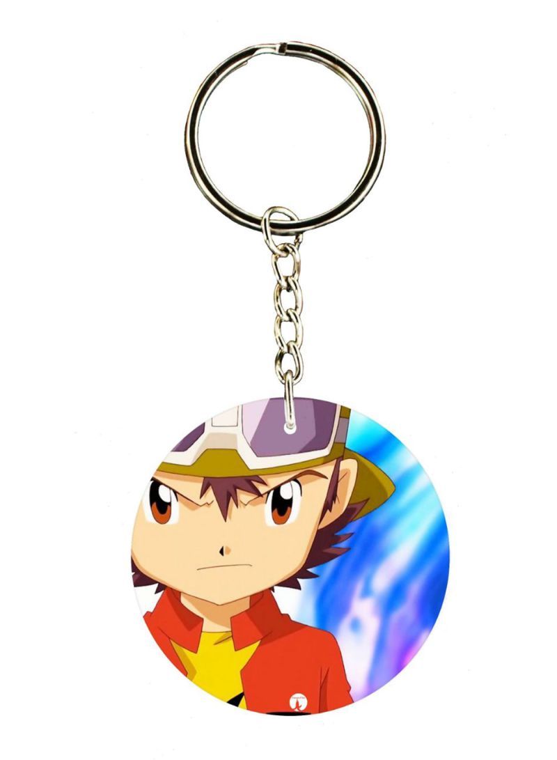 RKN Anime Digimon Printed Keychain