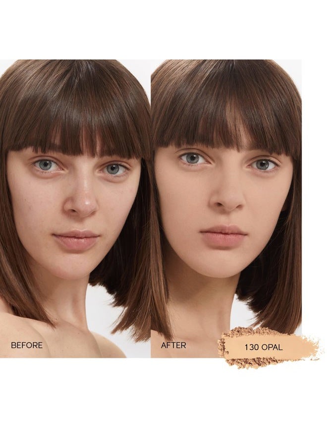 Shiseido Synchro Skin Self-Refreshing Custom Finish Powder Foundation - 24-Hour Sheer-to-Medium Buildable Coverage with Shine Control - Smudge Proof & Non-Comedogenic - Opal 130 - Image 3