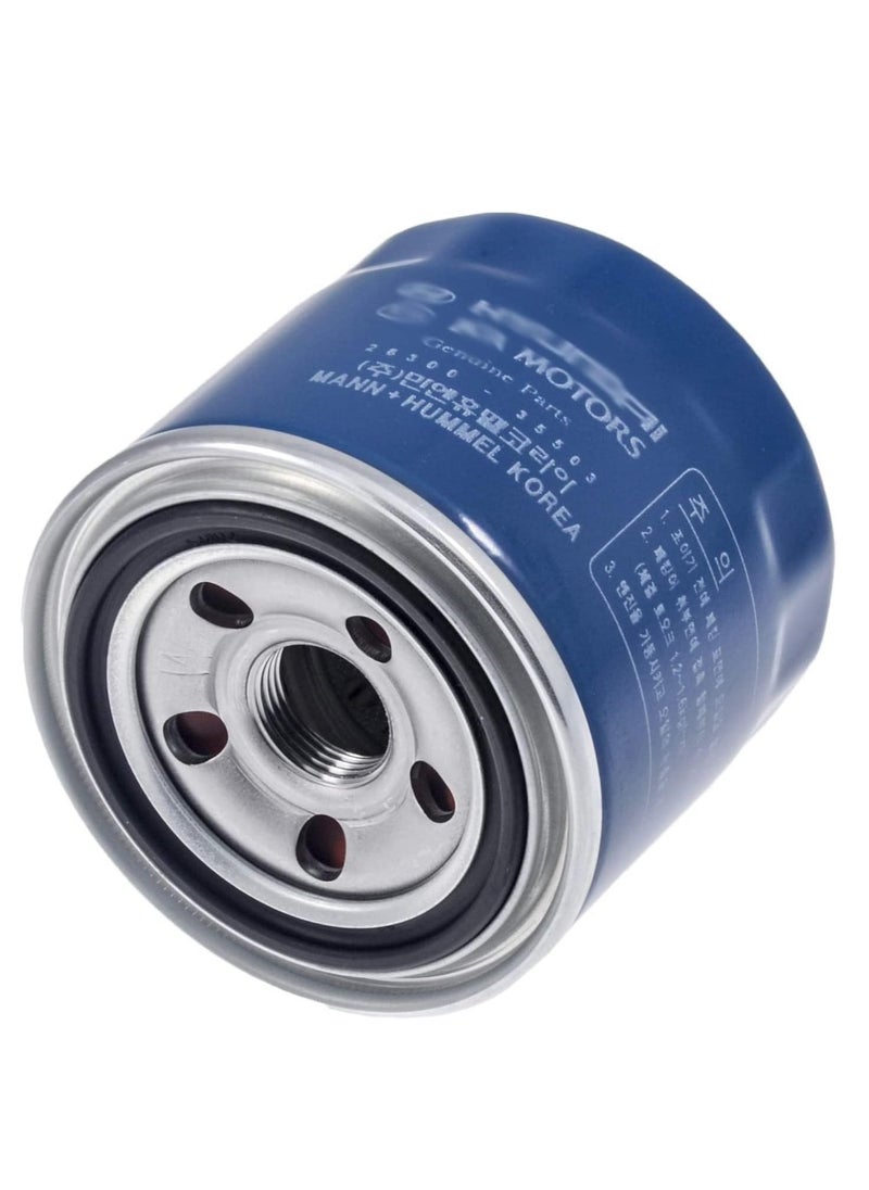 Genuine BIG TIGER PARTS Genuine OEM 26300-35505 Engine Oil Filter & Gasket 6 PCS Set  - Image 2