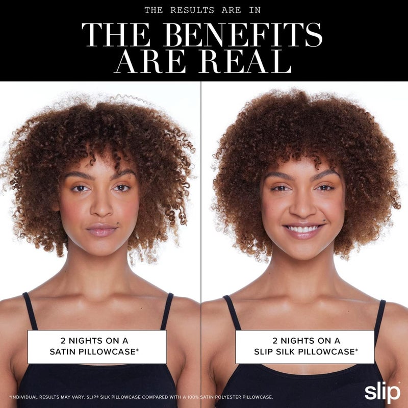 Slip Silk King Pillowcase, White (20" x 36") - Image 4