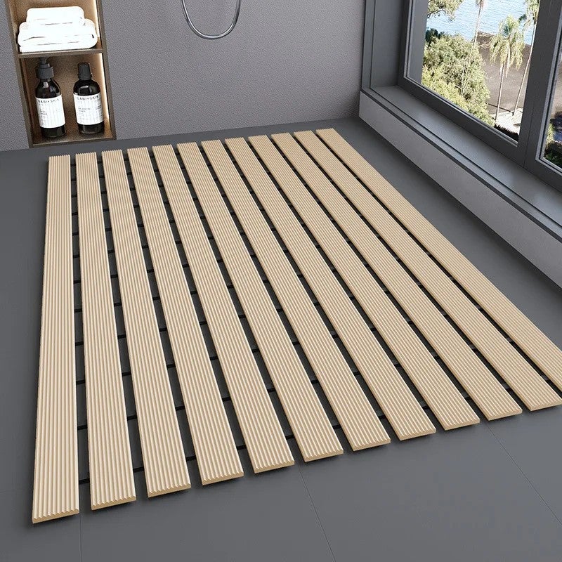 Y&D Luxury TPE Non-Slip Bath Mat - Foldable Bathroom Floor Mat, Quick Drying, Comfort & Safety - Image 2