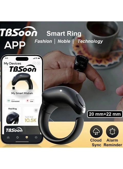 Fashion Multifunctional Smart Ring, Counter Ring, Watch Ring, 5 Time Reminders, Direction Indicator, Large Battery, OLED Display, Alarm Clock, Fashion, Cool