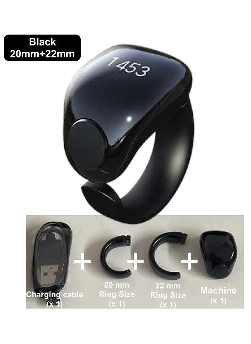 TBSoon - Fashion Multifunctional Smart Ring, Counter Ring, Watch Ring, 5 Time Reminders, Direction Indicator, Large Battery, OLED Display, Alarm Clock, Fashion, Cool - Image 1
