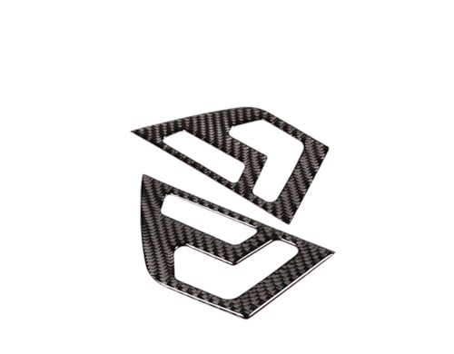 NIUHURU Compatible with Mercedes Benz CLA GLA 250A Class 2015-2019 Carbon Fiber Seat Button Cover Decal Car Interior Accessories - Image 2