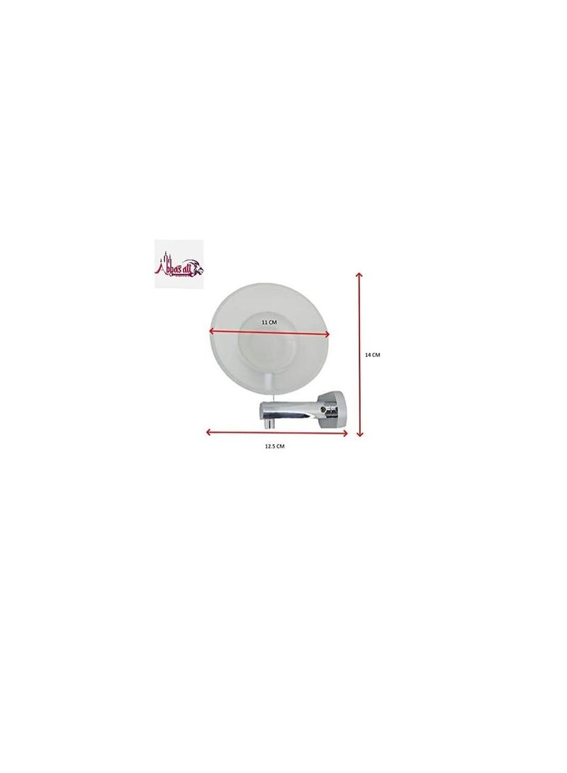 ABBASALI Soap Dish Wall Mounted Chrome Plated Brass Finish Soap Holder  - Image 3