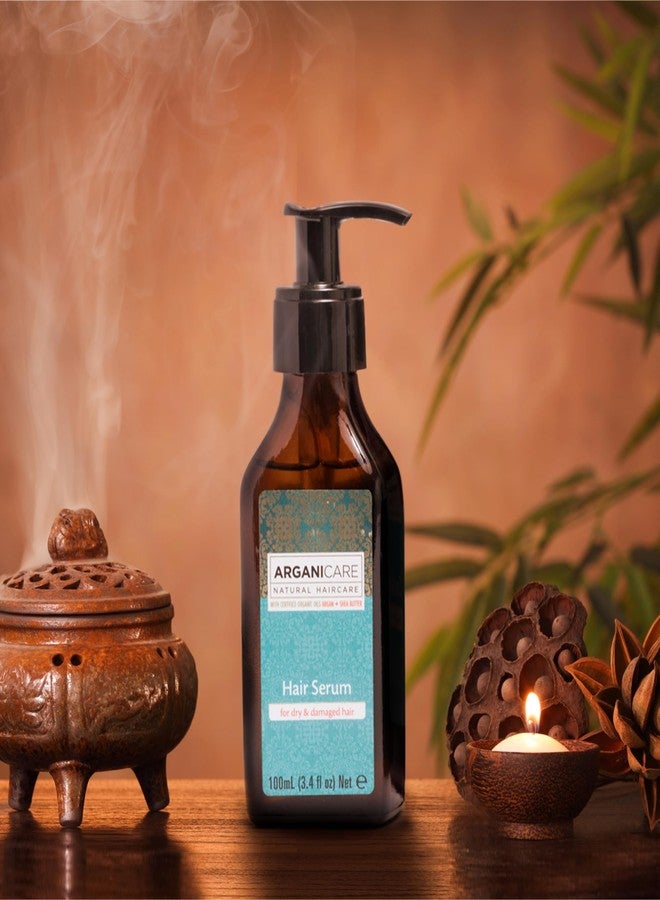 Arganicare Natural Argan Oil Serum with Jojoba Oil - Hair Growth Formula for Damaged Hair, Dry Scalp Treatment & Frizz Control - Vegan Shea Moisture Blend - Image 2