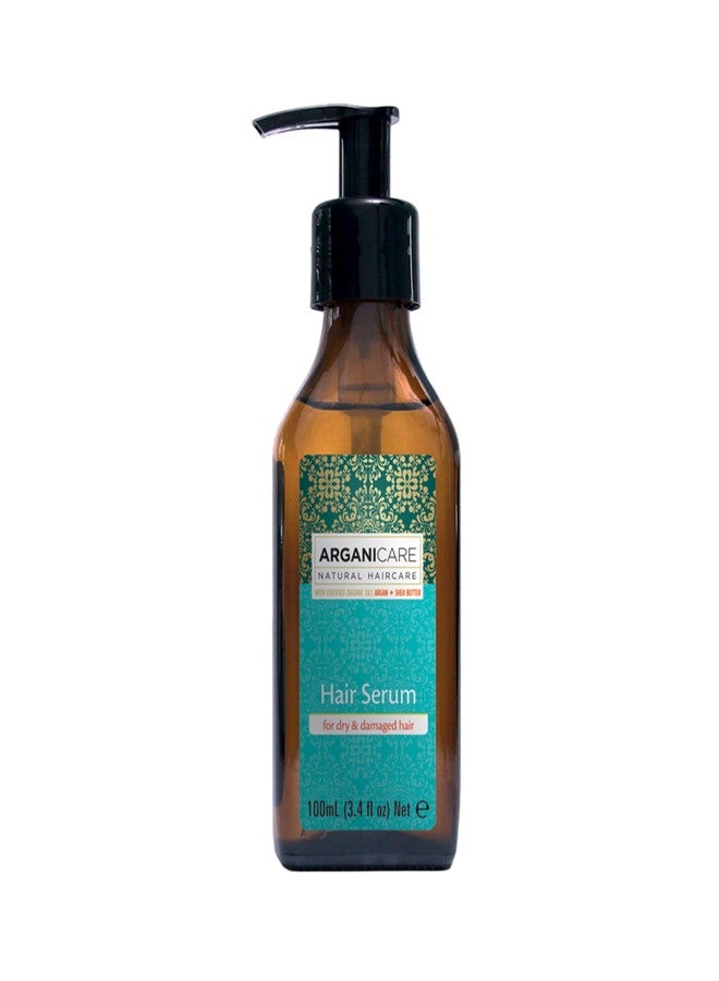 Arganicare Natural Argan Oil Serum with Jojoba Oil - Hair Growth Formula for Damaged Hair, Dry Scalp Treatment & Frizz Control - Vegan Shea Moisture Blend - Image 1