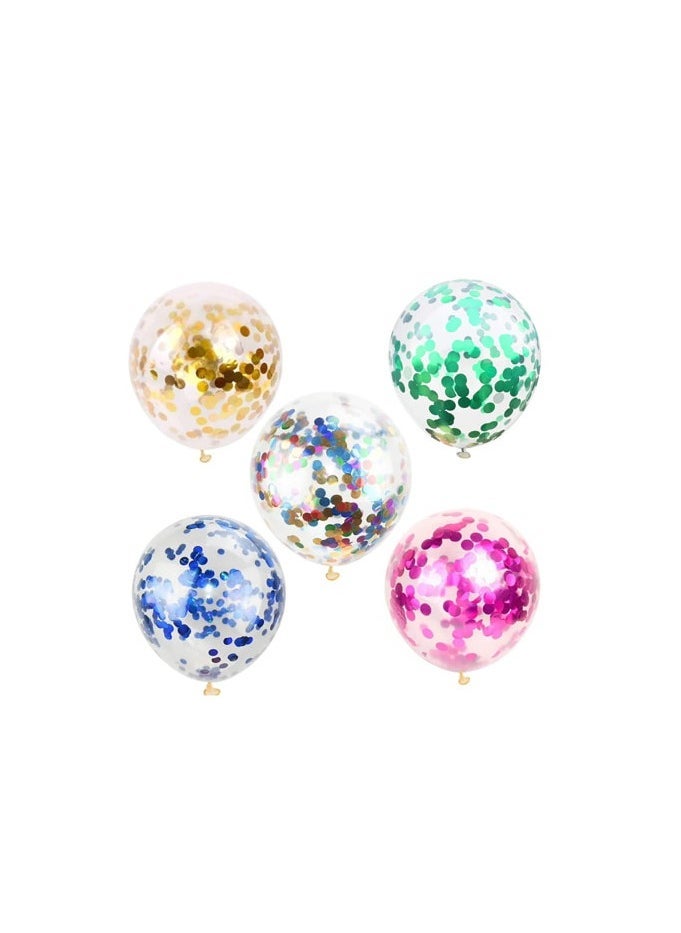 بارتي فن بوبو بالون 20 بوصة مع LED + بريق 1 مجموعة / بطاقة - Image 1