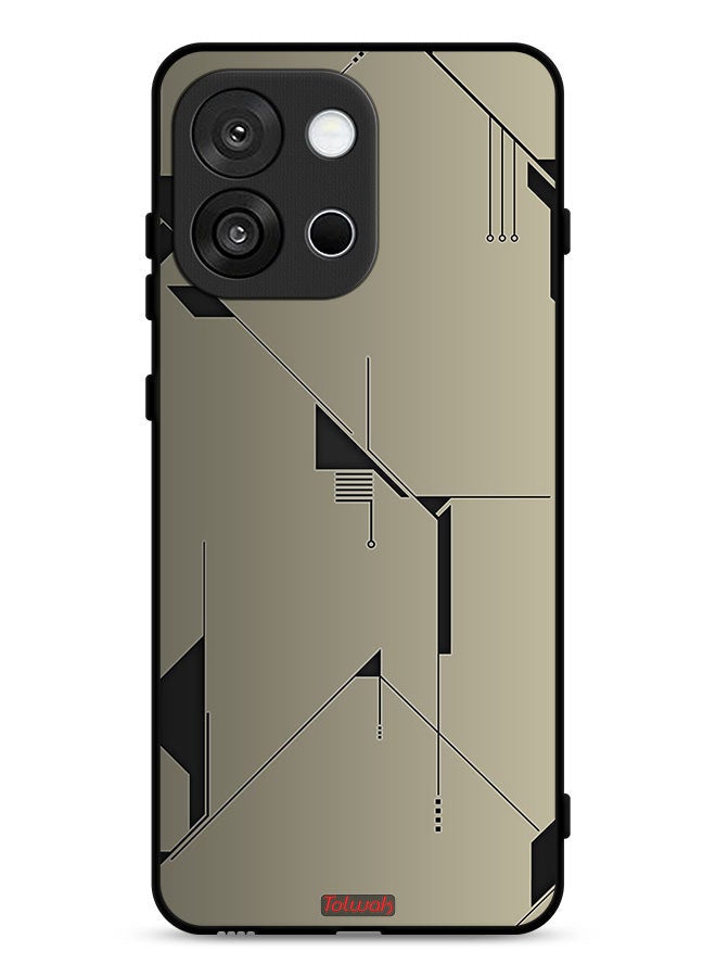 Tolwak OnePlus 13s Protective Case Cover Minimalism Abstract Digital Art - Image 1