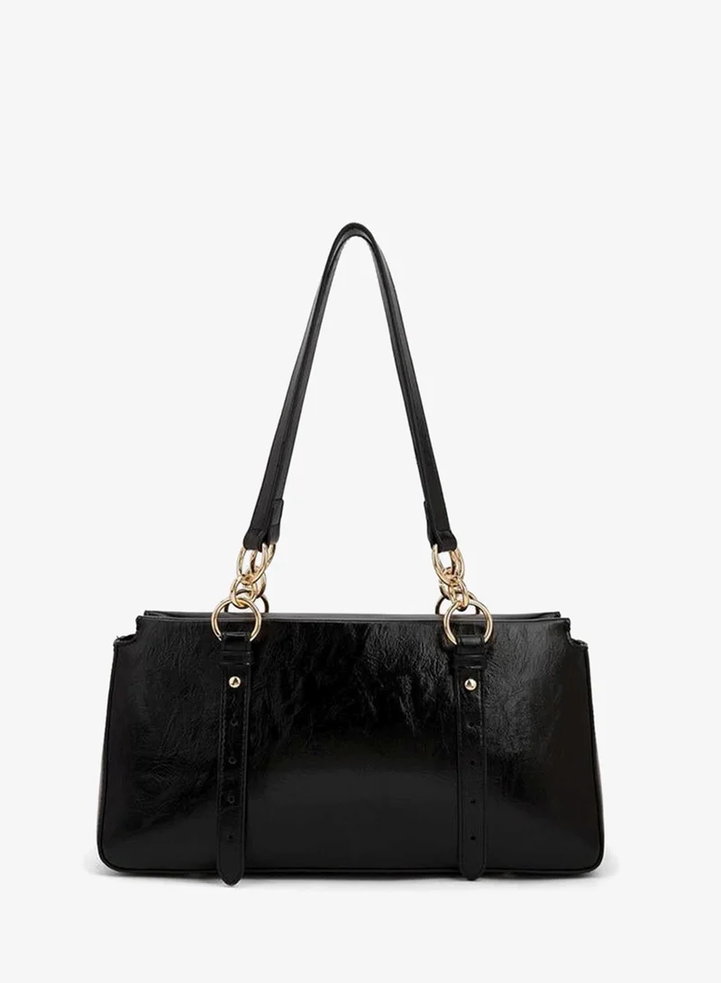 Celeste BLACK Shoulder Bag With Double Handle for Women | Best Price UAE