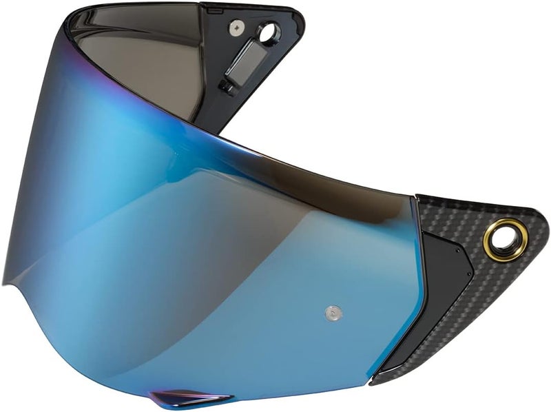 ScorpionEXO EXO-HX1 Helmet Shield with Blue Mirror Finish