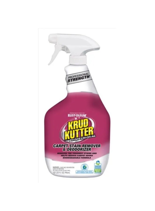 Krud Kutter Professional Carpet Stain Remover and Deodorizer 946ml - Image 1