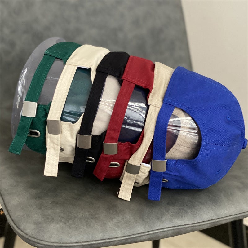 Embroidered Cap Unisex American  Soft Top Sun Protection Hat Cotton - Image 4