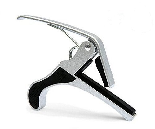 Mustang Quick Change Folk Acoustic Electric Guitar Banjo Trigger Capo Key Clamp - Image 4