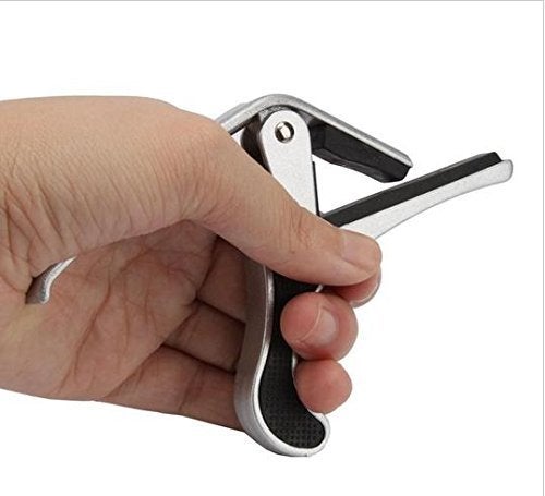 Mustang Quick Change Folk Acoustic Electric Guitar Banjo Trigger Capo Key Clamp - Image 2