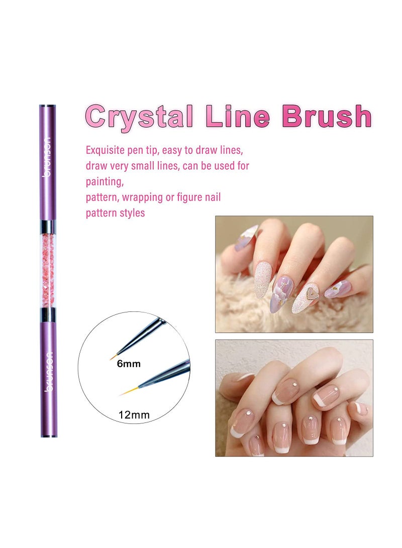 brunson Nail Art Liner Brushes Dotting Painting Drawing Brush Pen BNLBP01 - Image 3