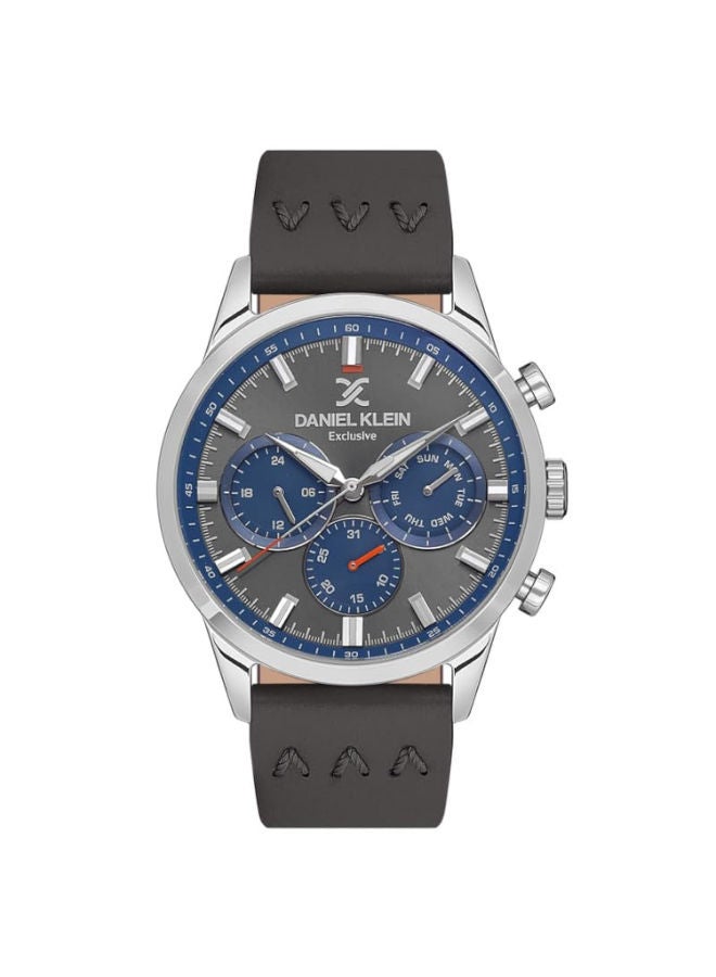 دانيل كلاين ساعة يد كرونوغراف من الجلد DK.1.13546-5 - Image 1