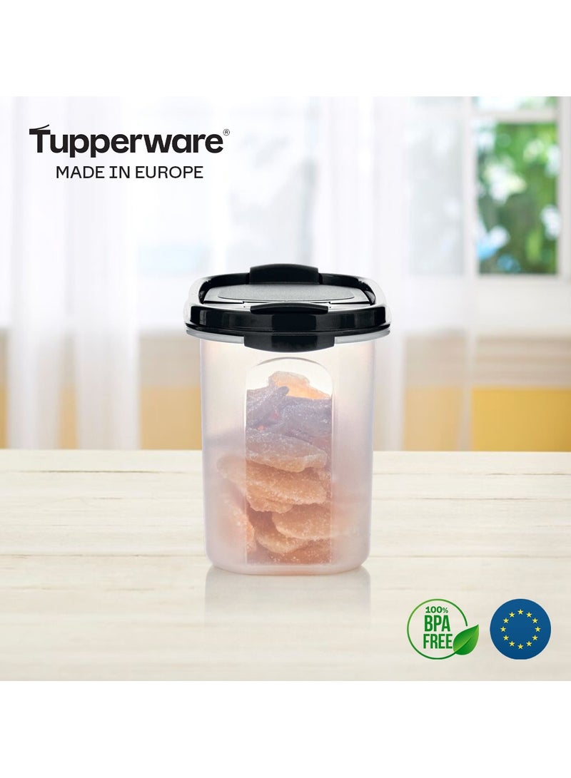 توبروير علبة بلاسيتك تخزين 1.1 لتر بالغطاء  من تابروير-اسود - Image 1