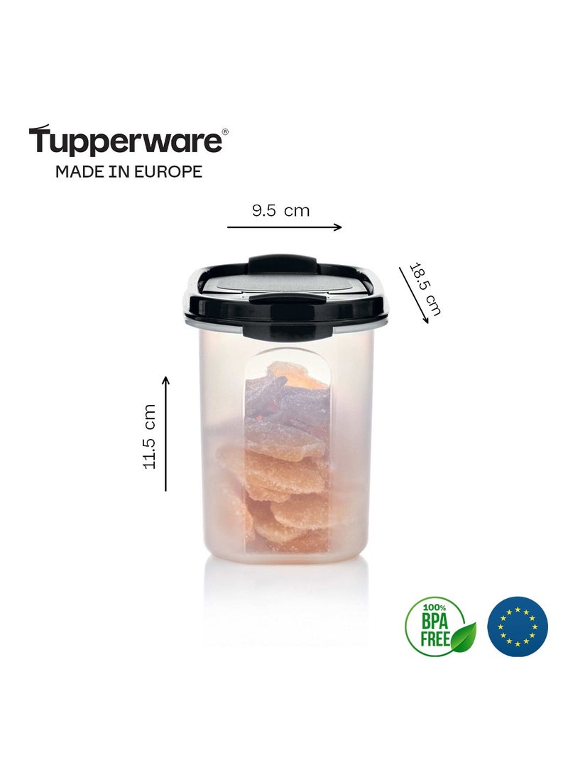 توبروير علبة بلاسيتك تخزين 1.1 لتر بالغطاء  من تابروير-اسود - Image 2