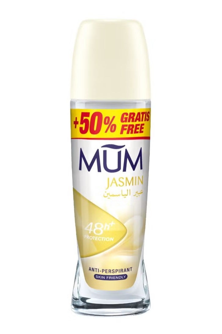 MUM MUM Jasmine Antiperspirant Skin Friendly 2*75ml  (pack of 2)  - Image 2