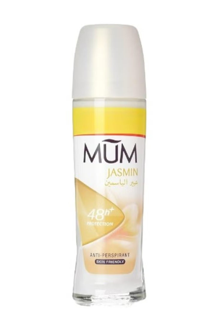 MUM MUM Jasmine Antiperspirant Skin Friendly 2*75ml  (pack of 2)  - Image 3