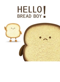 Bukela Toast Bread Pillow Funny Food Plush Toy Pillows Small Cute Stuffed Plush Toast Sofa Pillow (Toast ​​Bread, Brown)  - Image 2