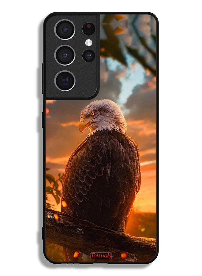 Tolwak Samsung Galaxy S21 Ultra 5G Protective Case Cover Eagle - Image 3