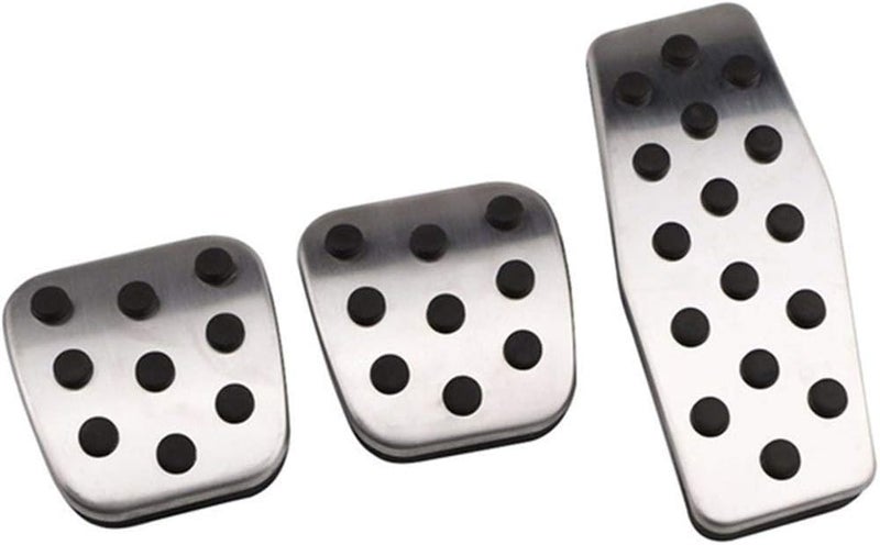 QASULER Stainless Steel Car Pedal Pads - Image 2
