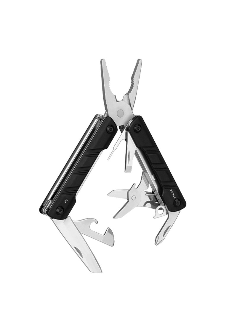 OKNIFE OKNIFE Otacle P1 11-in-1 Multi-Plier, Lightweight Multitool Pliers with Scissors, Bottle Opener and Screwdriver, EDC Gear with Lanyard Hole  - Image 1