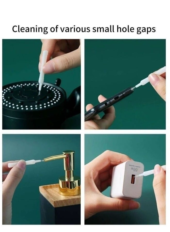 40pcs Mini Phone Cleaning Brush Set, Anti-Clogging Nylon Cleaner for Phone Speaker and Receiver, Multifunctional Cleaning Tool Compatible with AirPods and Keyboard - Image 3