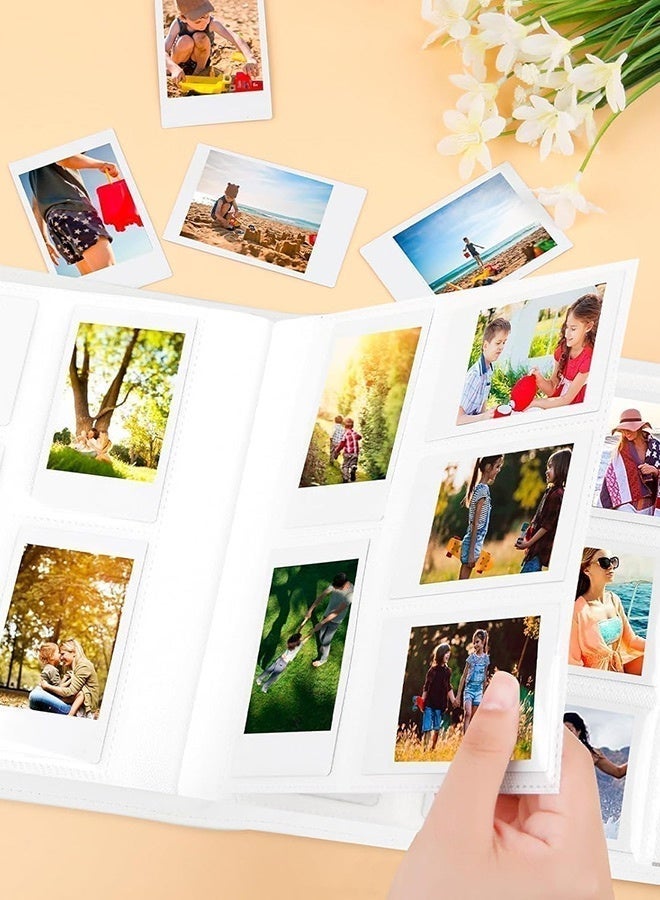 بشكل مختصر ألبوم صور صغير بسعة 128 صورة لكاميرات فوجي فيلم إنستاكس ميني، وبولارويد سناب، وكاميرات سوشيال ماتيك الفورية - Image 5