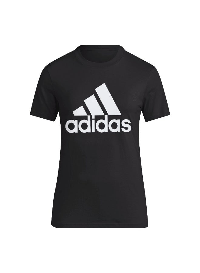 Adidas W Bl T Black Training T-Shirts 2XSS - Image 2