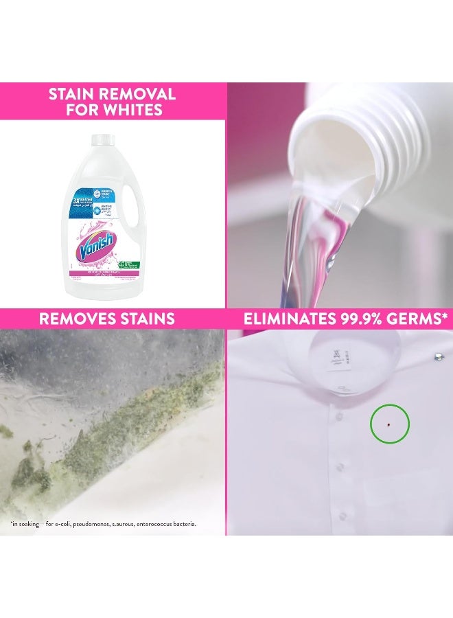 Vanish Liquid Fabric Stain Remover 1L for Coloured & Whites + 1L free for White clothes - Image 3