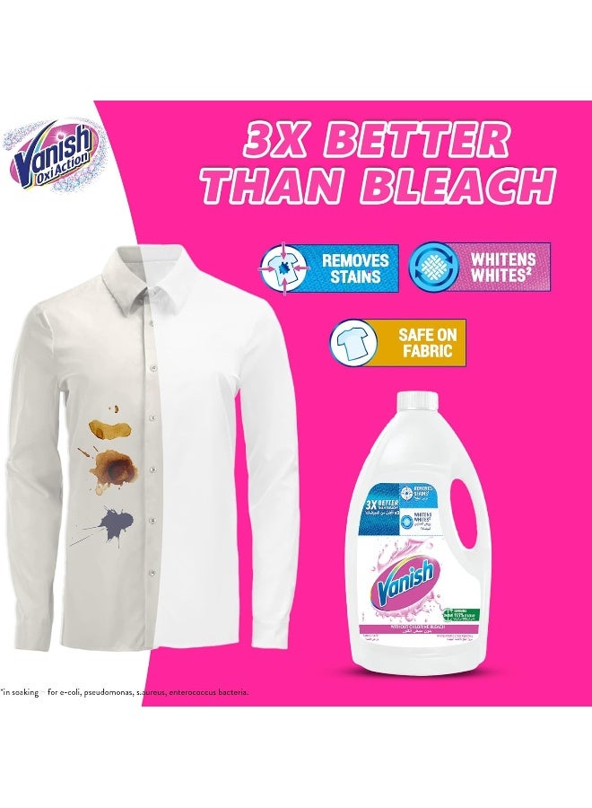 Vanish Liquid Fabric Stain Remover 1L for Coloured & Whites + 1L free for White clothes - Image 2