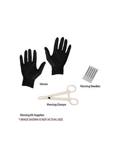 ORiTi ORiTi 41 PCS Professional Piercing Kit Stainless Steel 14G 16G Belly Ring Tongue Tragus Nipple Lip Nose Jewelry Sterile Belly Body Ring Needle Sets Cartilage Tools Body Jewelry  - Image 3