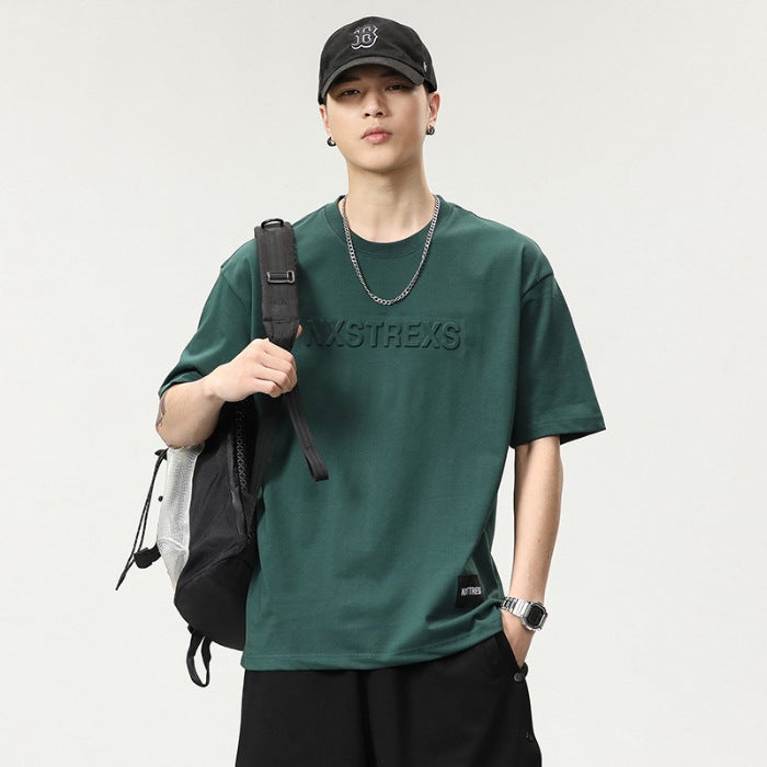 2025 Fashion Trendy Men'S Short-Sleeved Casual Men'S T-Shirt - Image 1