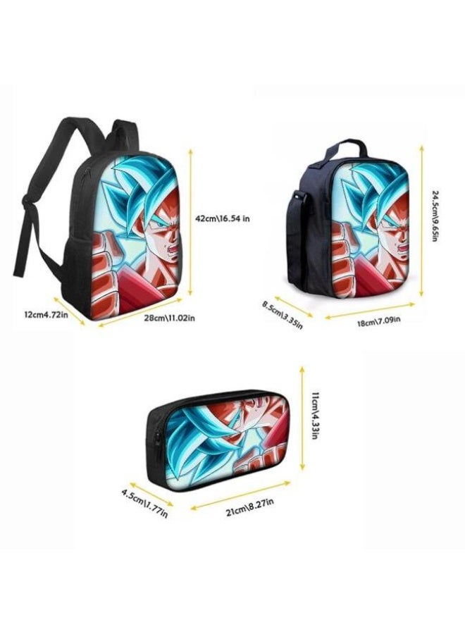 عام حقيبة ظهر مطبوعة عالمية مشتركة - مجموعة حقائب ظهر من ثلاث قطع (متوفرة للطلاب والأطفال والأصدقاء في النزهايات وتسلق الجبال وما إلى ذلك) - 51 - Image 4