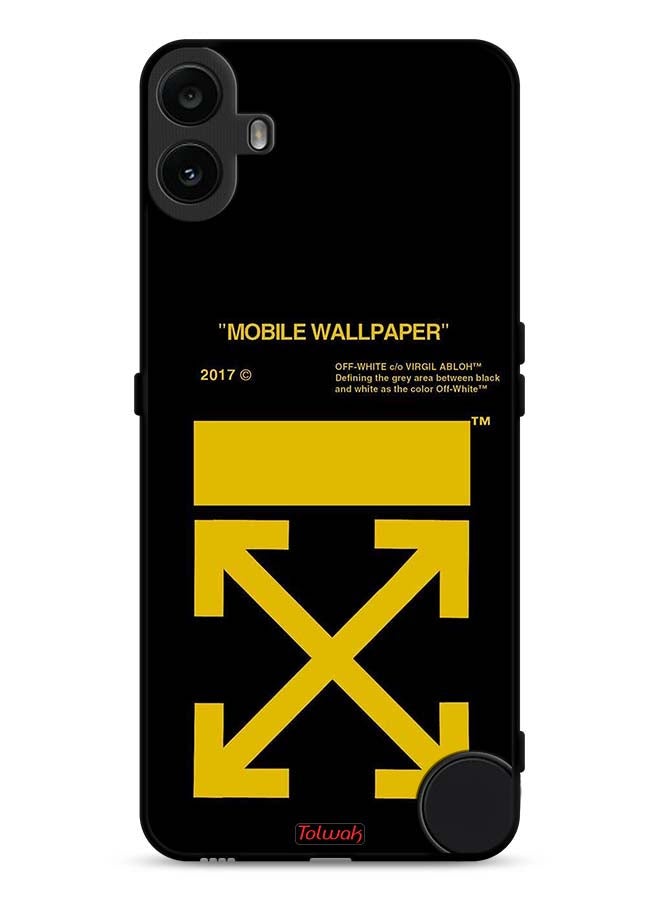 Tolwak غطاء حماية هاتف Nothing CMF Phone 1 مع ورق جدران موبايل - Image 1