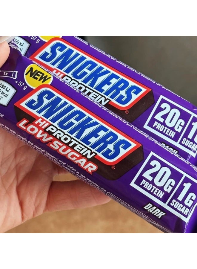 Snickers New Snickers Hi Protein Low Sugar Dark 57g - Image 2