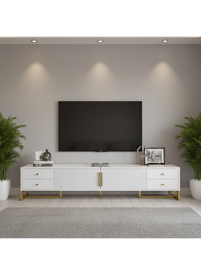 كيكي طاولة تخزين رف حديثة لغرفة المعيشة مقاس 160 سم - Image 2