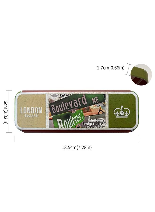 XIANGYU 5-Pieces Rectangle Printing Good Quality School Pencil Case Gift Tin Boxes - Image 4