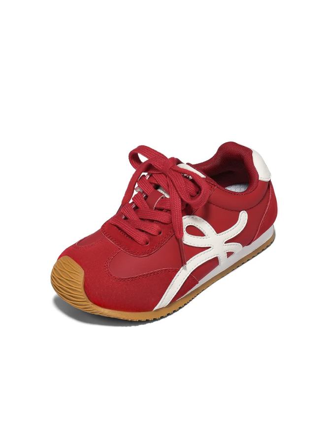 St&sat Kids Sports Shoes Autumn New Girls Running Shoes Boys Training Shoes Rouge Red Size 31 - Image 4