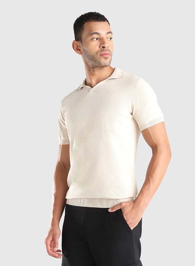 ماسلميند بولو رجالي محبوك مسطح - Image 1